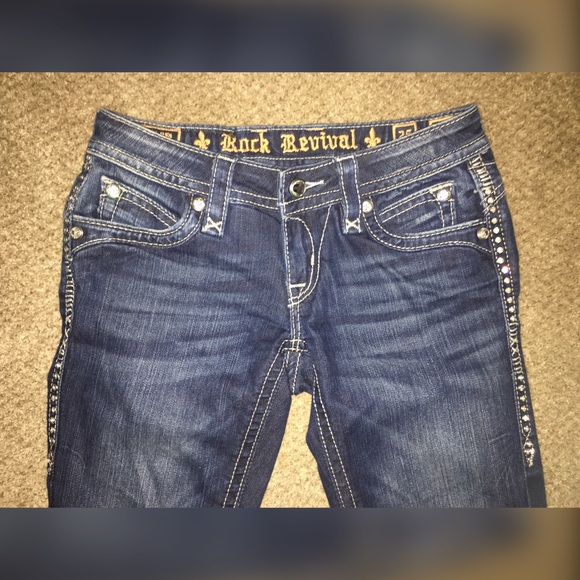 Rock Revival Johanna Skinny Jeans Size 25 - Picture 2 of 5